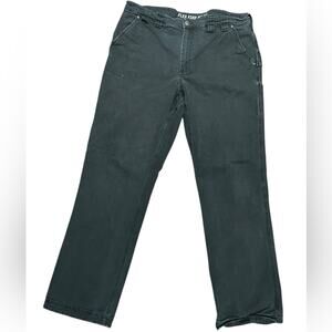 Duluth Trading Company Mens Sizes 40 x 36 (32) Navy Blue Flex Firehose Pants
